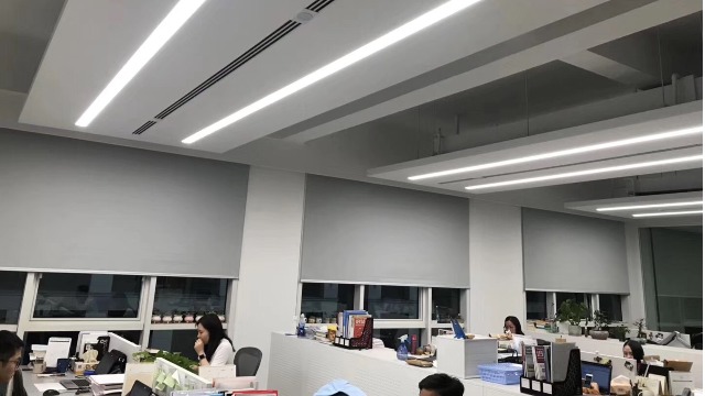 杭州办公室窗卷帘窗帘产品分析及效果展示